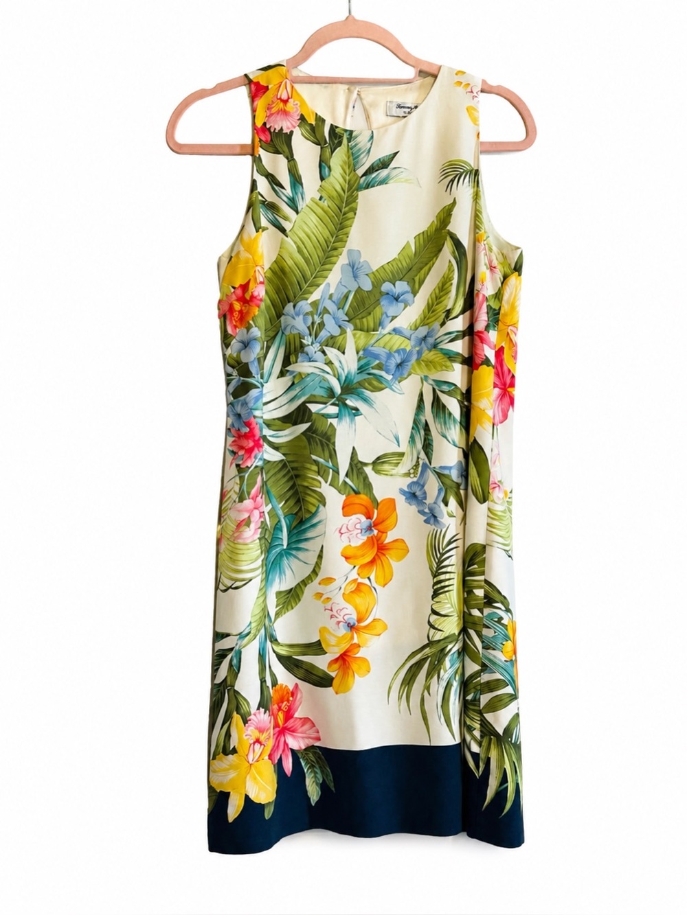 Tommy Bahana Heritage Silk Floral Dress Size Small - Picture 1 of 12